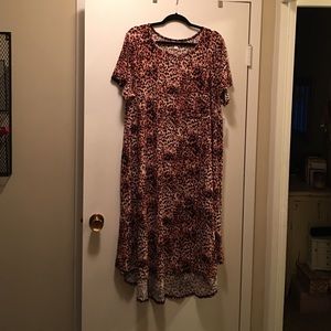 LulaRoe cheetah print Carly