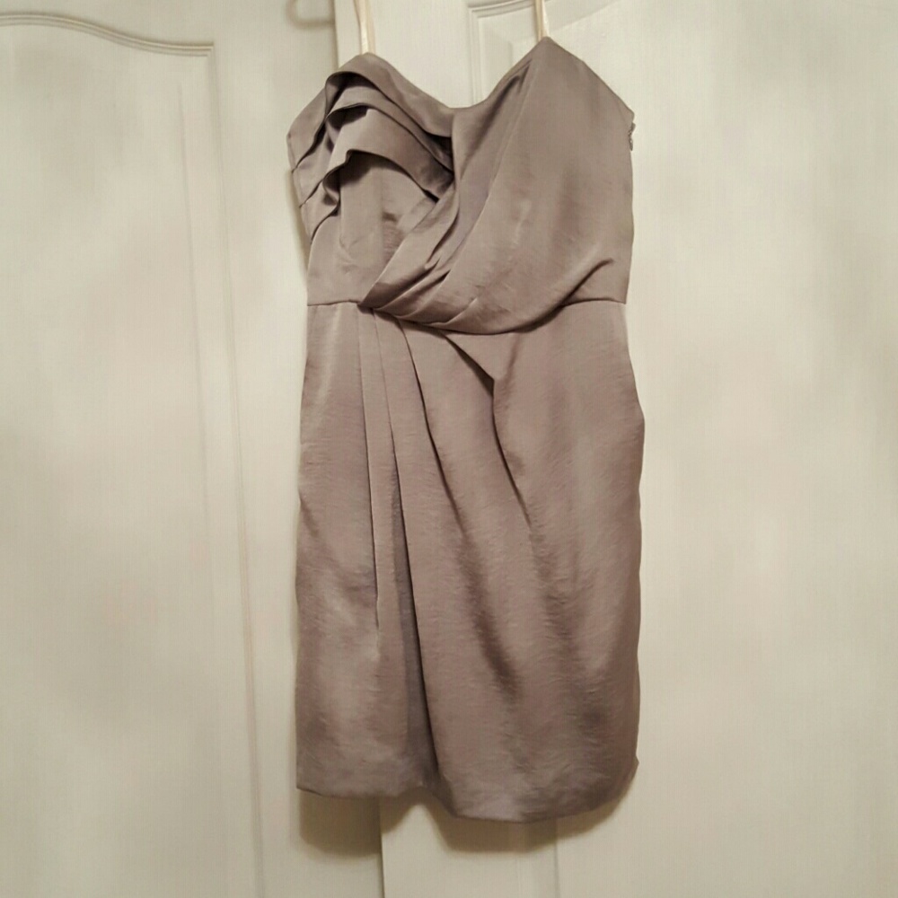 Silver gray dress . Great dress for weddings