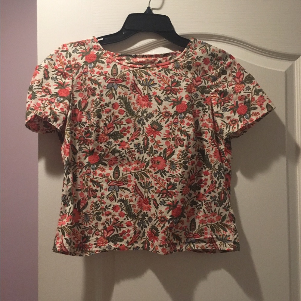Floral Crop Top🌸