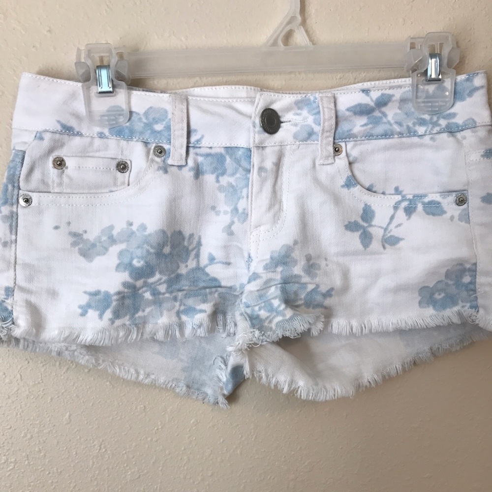Frayed shorts
