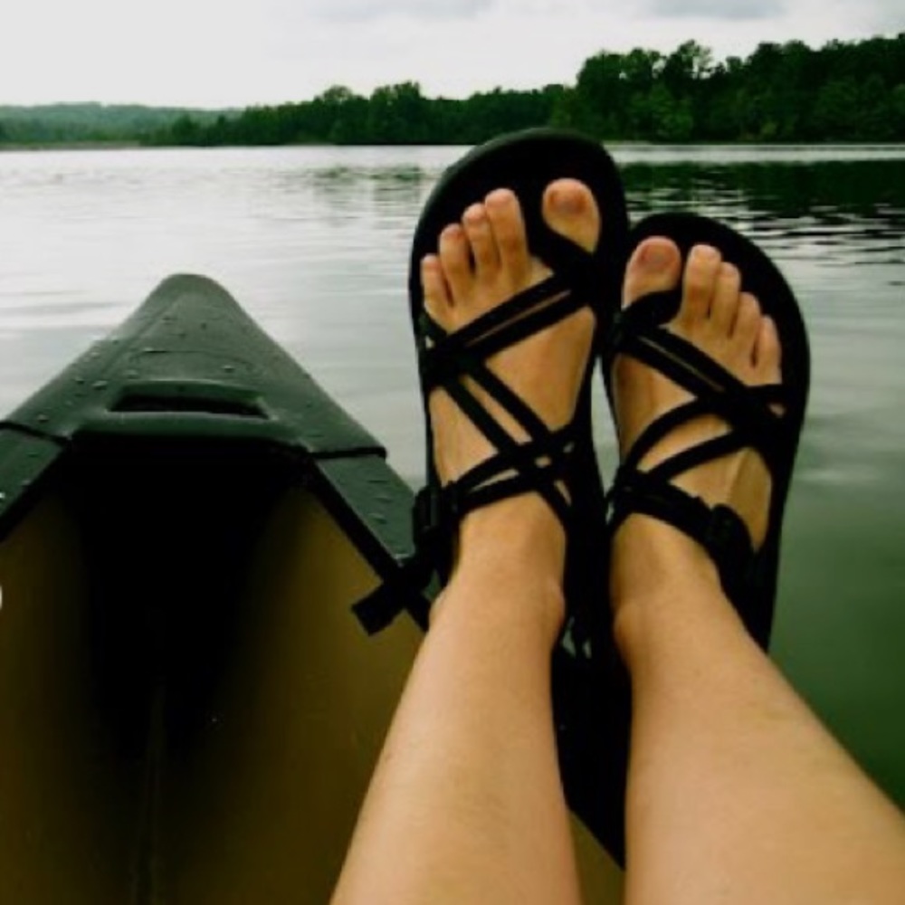 ❌Sold❌Black double strap Chaco ZX/2 W7