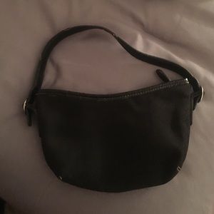 Black handbag