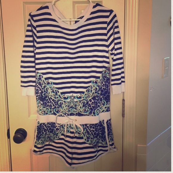 Juicy Couture French Terry Romper - Picture 2 of 4