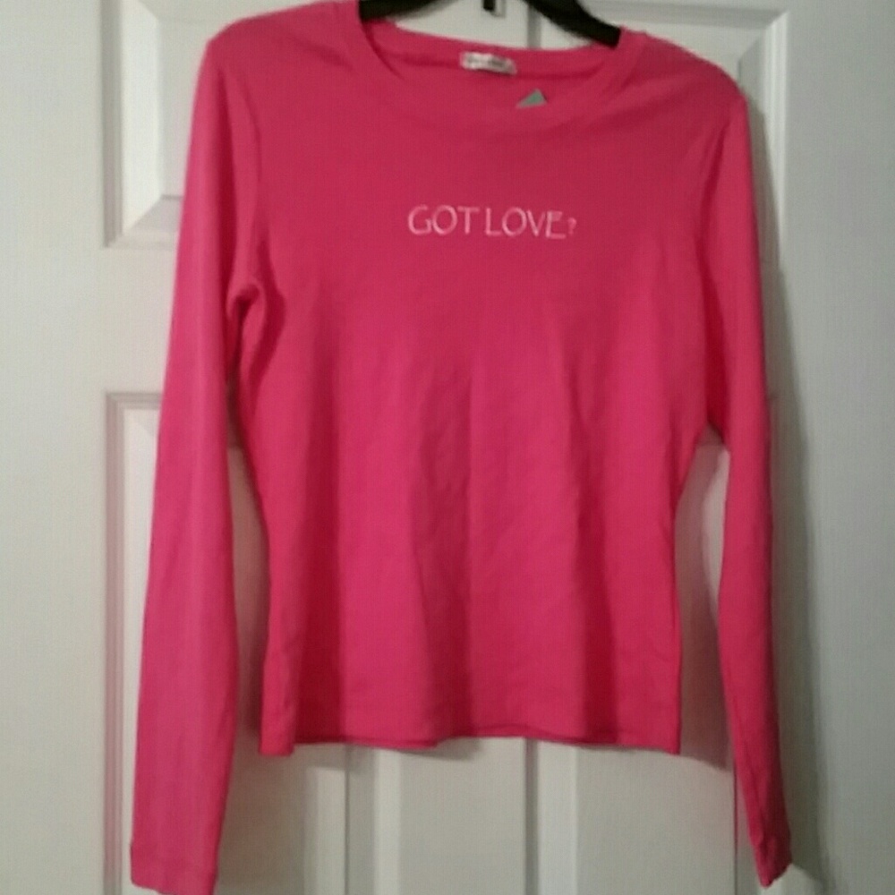 Long sleeve, soft, T-shirt