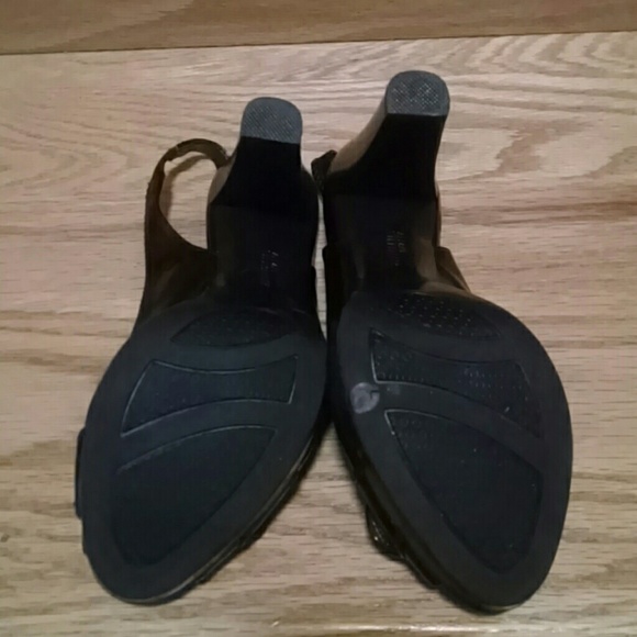 Alfani step n flex metallic bronze heels - Picture 4 of 4