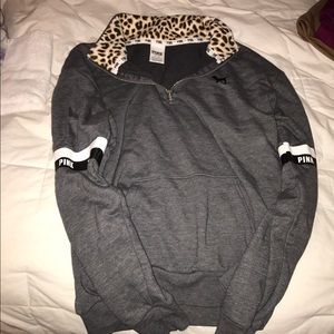 Victoria's Secret half zip sweatshirt