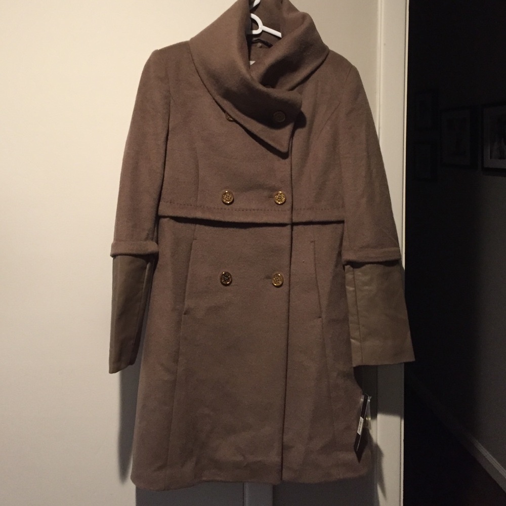 Wool coat by T Tahari