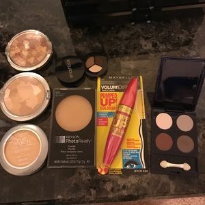 Lot of makeup