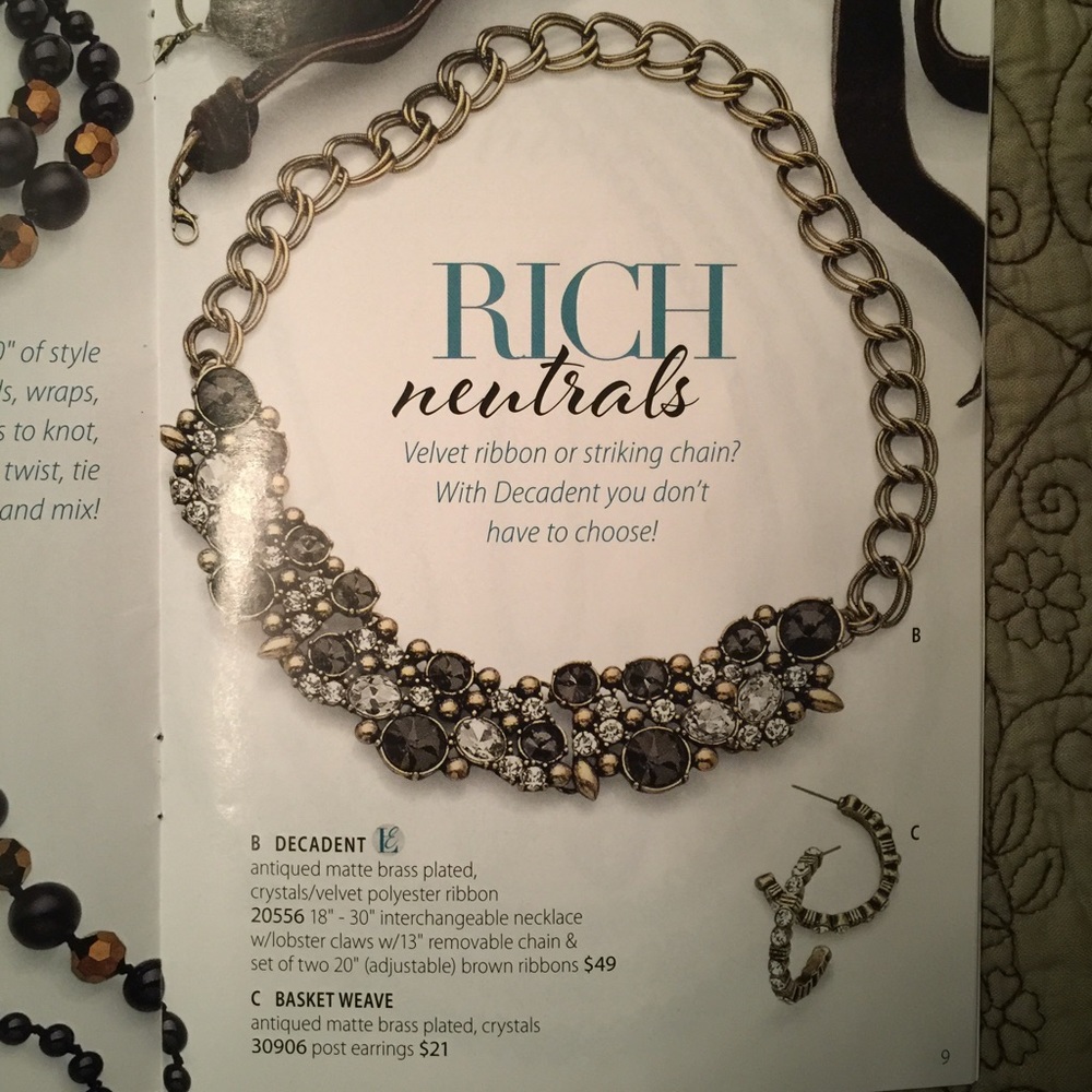 Decadent necklace
