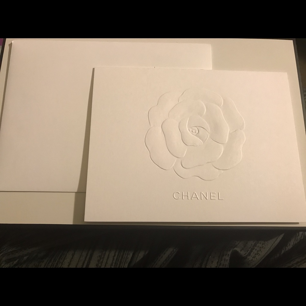 Chanel envelope & card