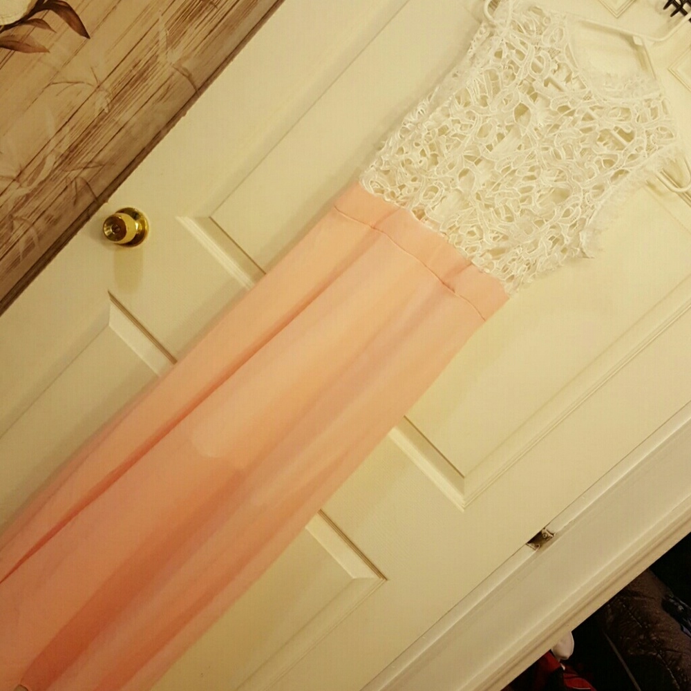 Long sheer dress