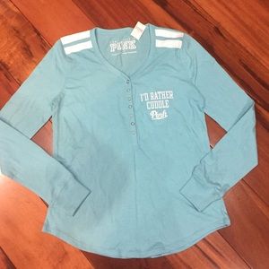 Victoria's Secret PINK PJ top NWT