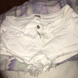 Victoria's Secret white shorts