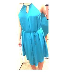 Blue dress