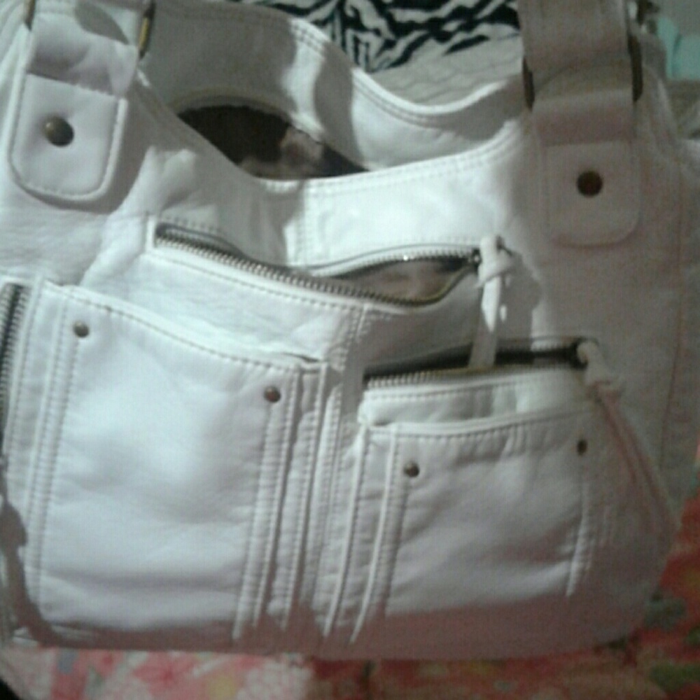 White,New purse