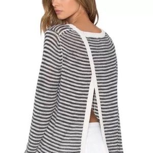 360 Sweater with back slit