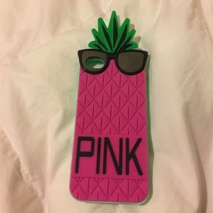Victoria's Secret pink pineapple iphone case