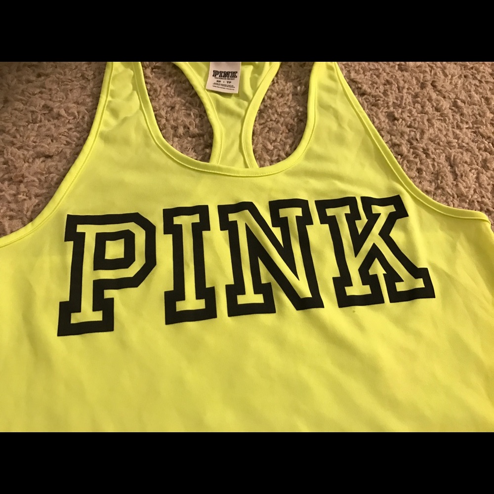 Pink tank top size extra small