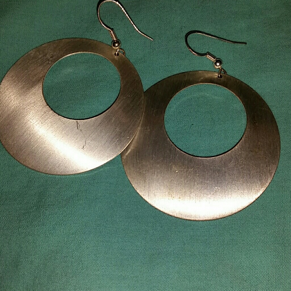 FREE WITH ANY PURCHASE! Dangle hoop earrings