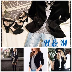 "NWT" H&M Velvet Jacket/Blazer 💜💜💜