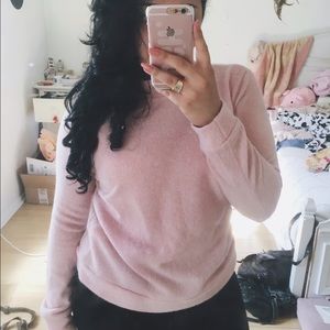 Pink Fleece Top