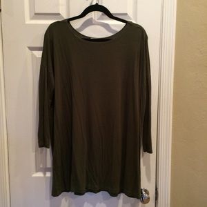 Olive green tunic