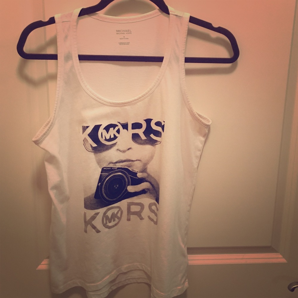 Michael Kors graphic tank
