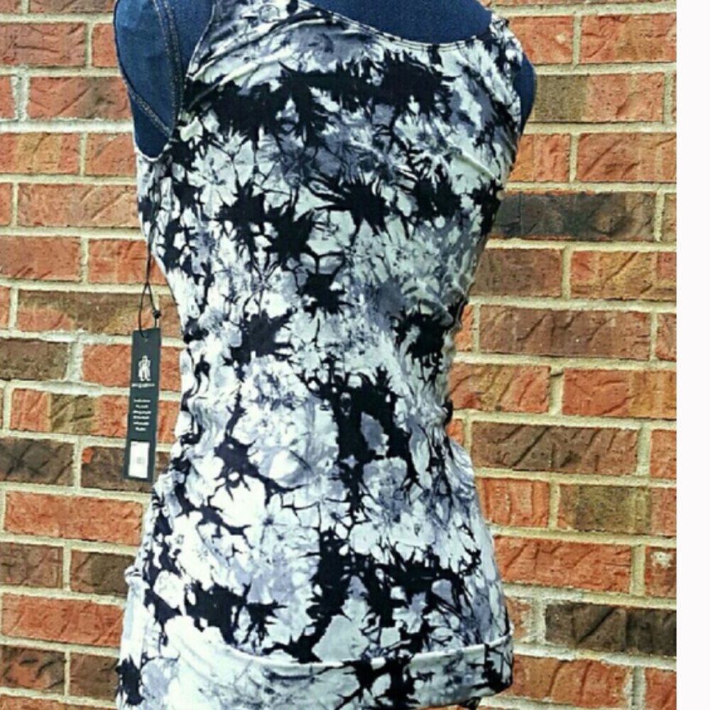 HOLD-ROCK & REPUBLIC NEW Large Tie Dye Tank Top - Picture 2 of 4