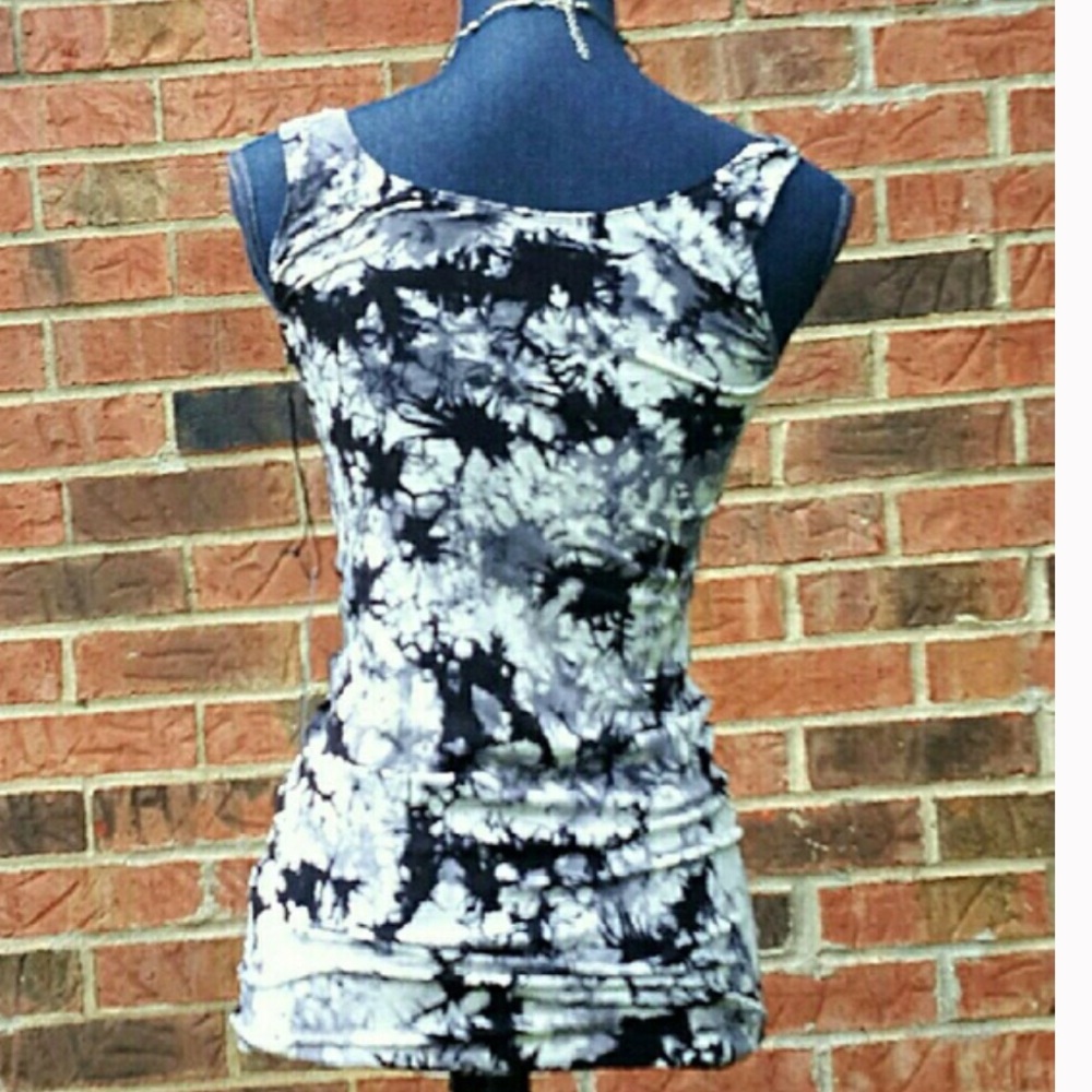 HOLD-ROCK & REPUBLIC NEW Large Tie Dye Tank Top - Picture 3 of 4
