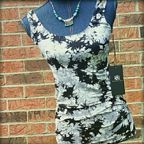 Rock & Republic Tops - HOLD-ROCK & REPUBLIC NEW Large Tie Dye Tank Top