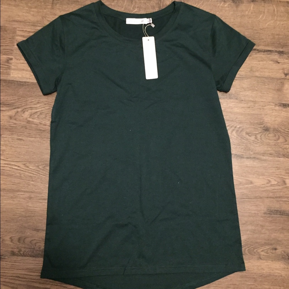 Forest Green T-Shirt Tunic