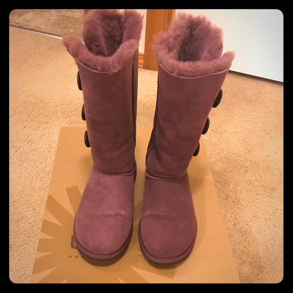 Ugg boots 'bailey' button triple
