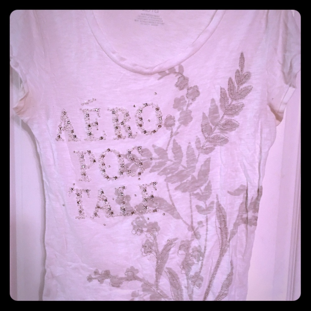 Aeropostale beaded shirt size XL
