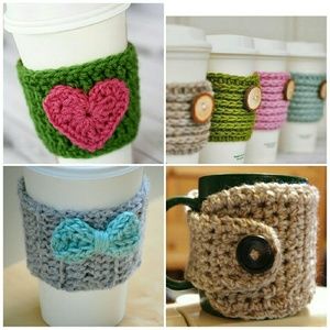 Crochet Coffee Cozies
