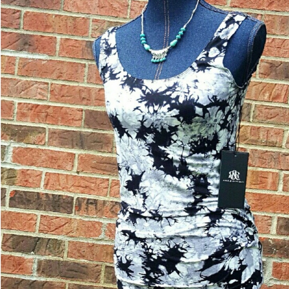🎯ROCK & REPUBLIC Medium Tie Dye Tank Top