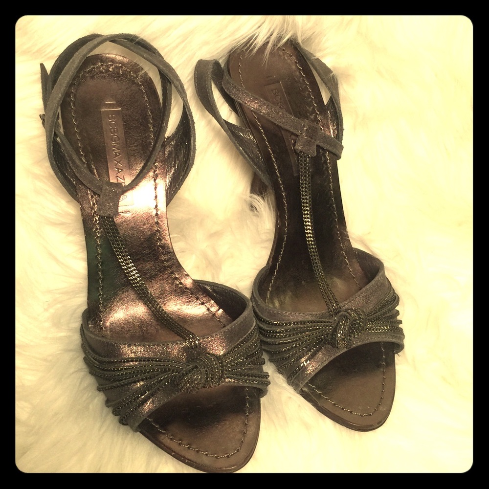 BCBG Dangly Chained Heels