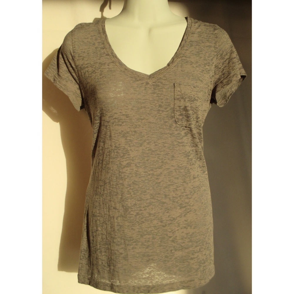 Basic Grey Tee Short Sleeve T-Shirt