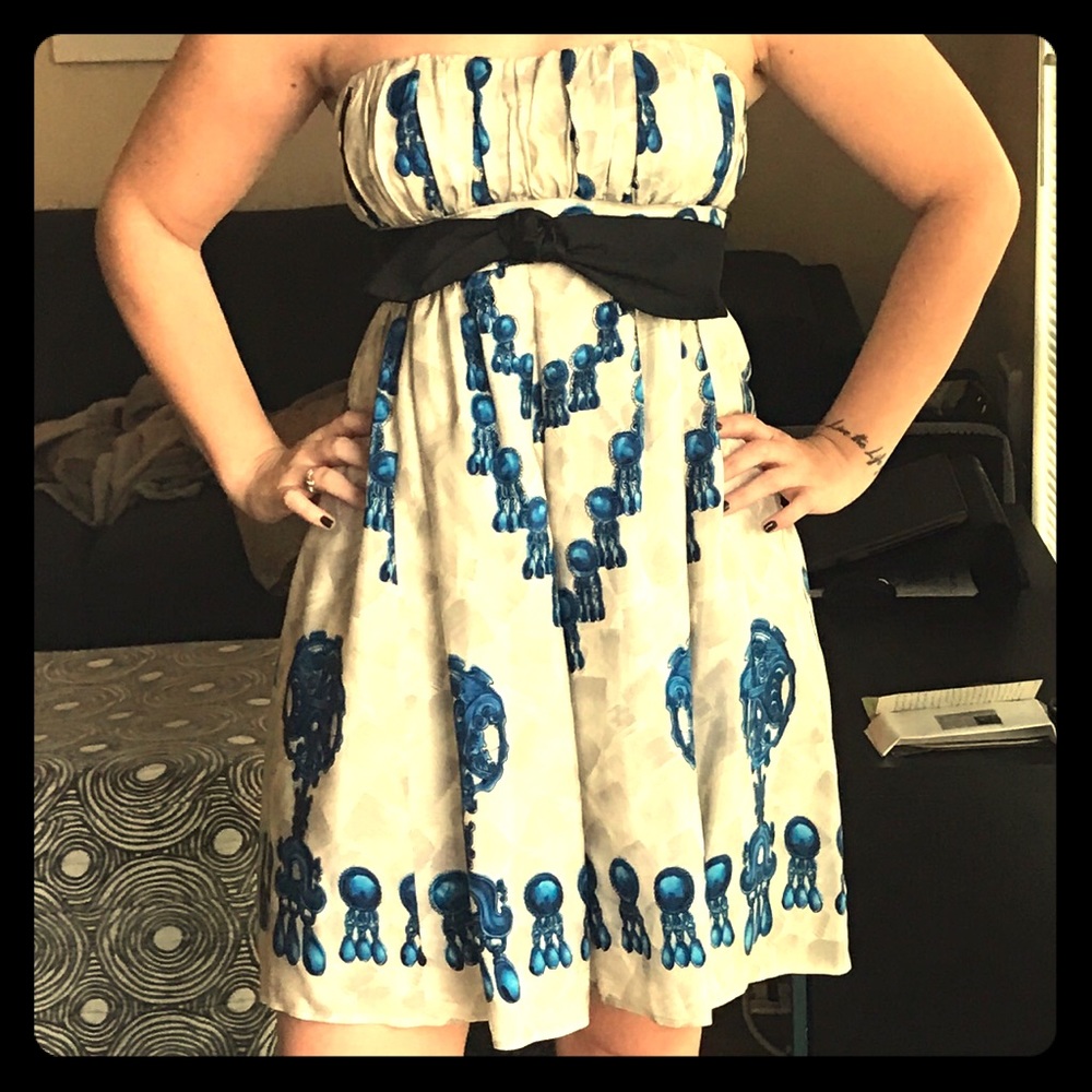 Nanette Lepore strapless dress