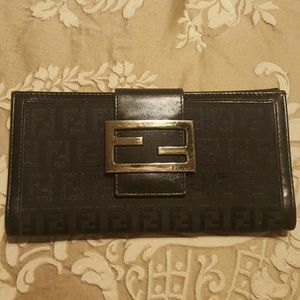 Authentic Fendi Wallet- Black