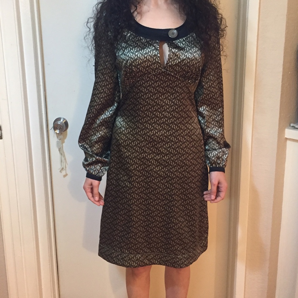 David Lawrence silk dress size 2, Aus 6.