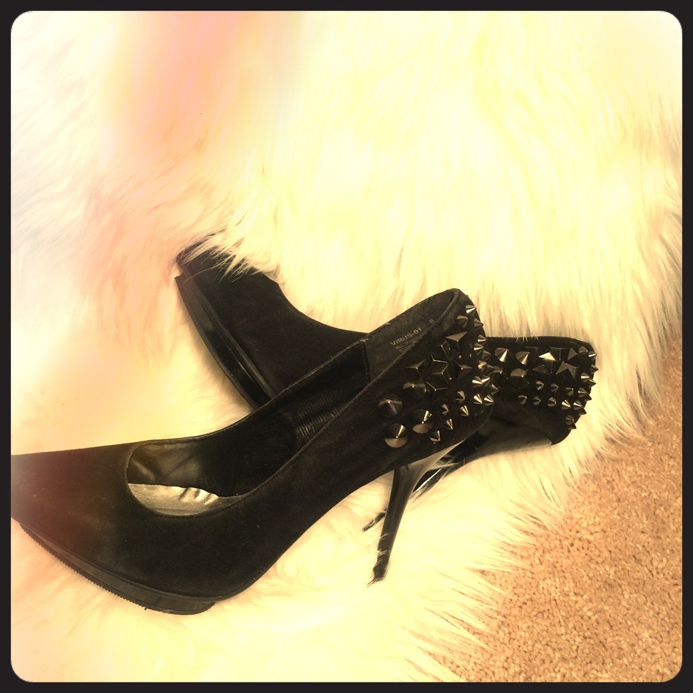 Sexy studded heels