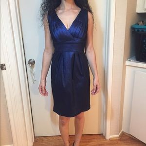 Calvin Klein navy blue cocktail dress, size 2