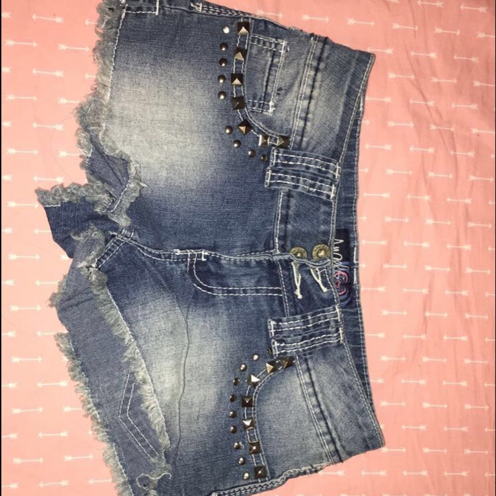 Denim Short shorts from Macys