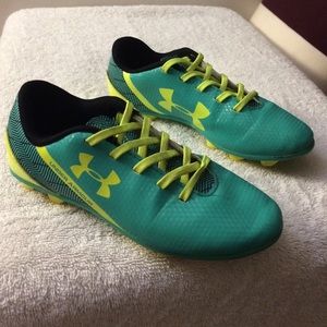 Boys 1Y under armour cleats