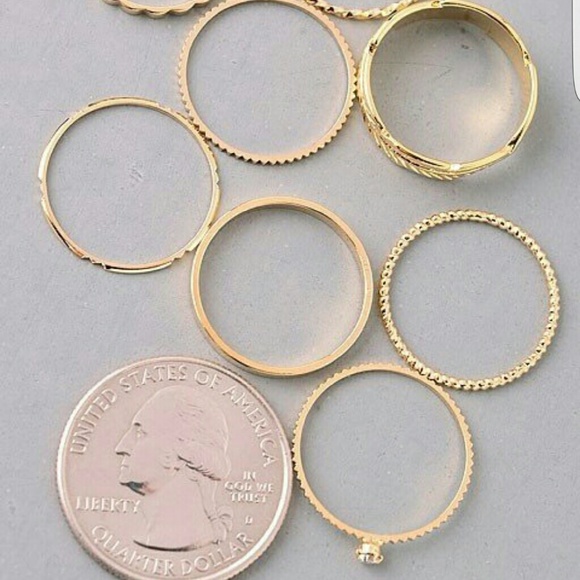 Gabby Midi Ring Set - Picture 3 of 3