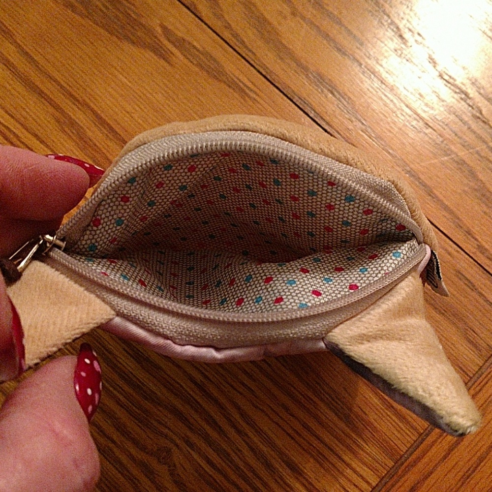 SOLD***3D dog face zipper coin purse - Picture 3 of 3