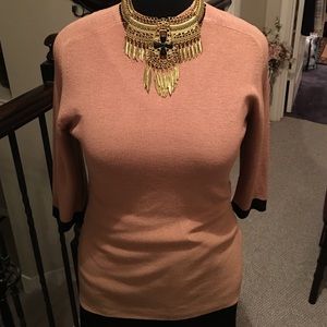 Too cute and comfy cotton and silk top!