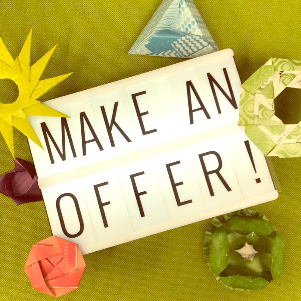 Accepting offers!