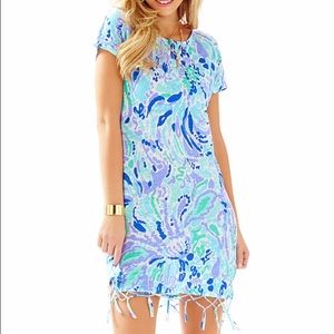 Lilly Pulitzer Beachcomber Tunic in Nice Ink
