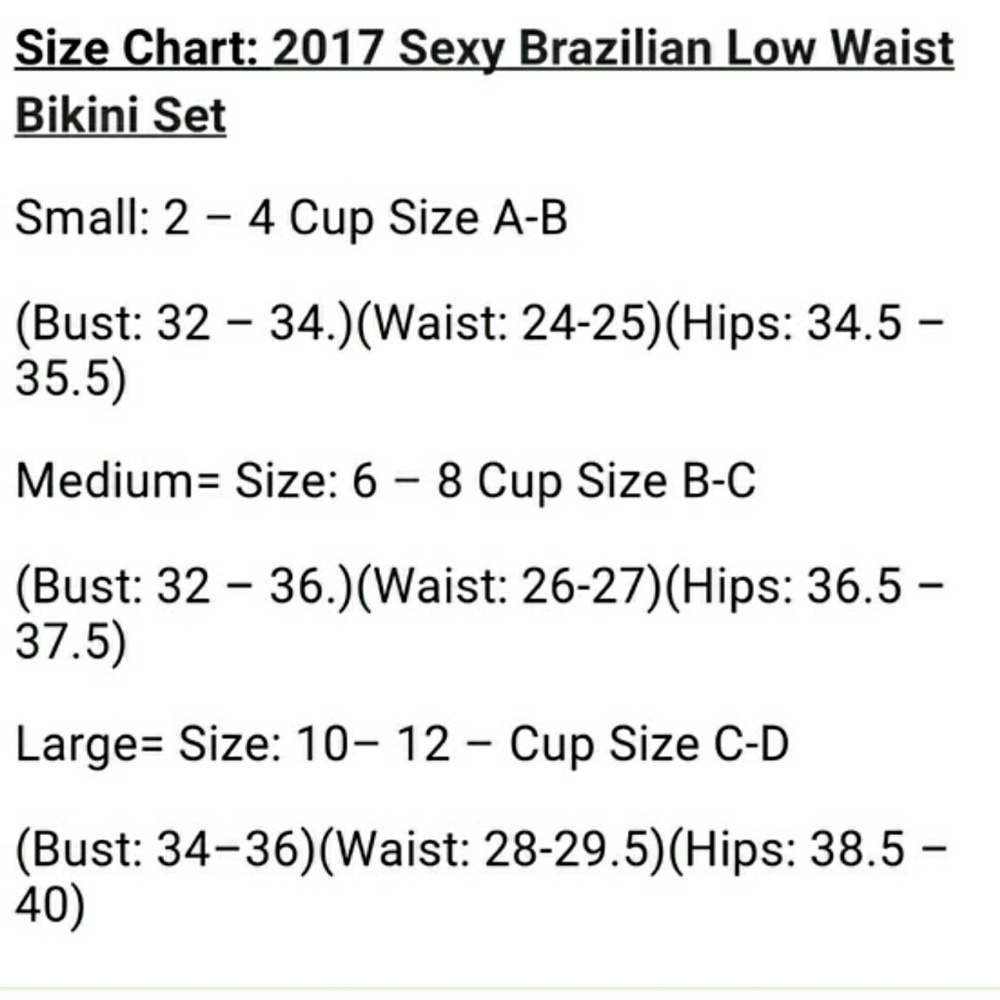 🎉FLASH SALE🎉 Brazilian Low Waist BIKINI SET! - Picture 7 of 7